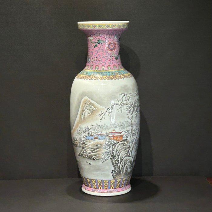 Vaas - Porselein - China - HeXuRen stijl vaas (Zonder, Antiek en Kunst, Antiek | Overige Antiek