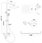Multifunctionele Doucheset voor Douche en Bad met Waterdr..., Doe-het-zelf en Verbouw, Sanitair, Ophalen of Verzenden, Nieuw