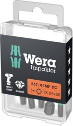 Wera Bits torx, 867/4 IMP DC DIY TX 25 x 50 mm 5-delig -, Nieuw, Ophalen of Verzenden