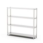 HCB Opbergrek - stelling - 200 x 40 x 180 cm - RVS, Verzenden, Nieuw in verpakking, Overige typen