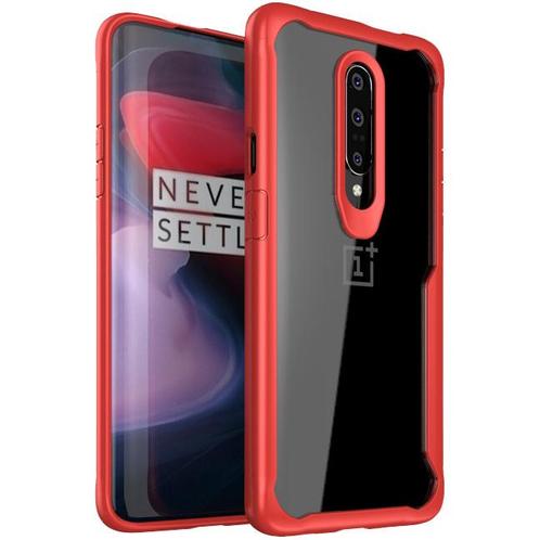 ProGuard OnePlus 7 Pro Hoesje Hybrid Bumper Rood, Telecommunicatie, Mobiele telefoons | Hoesjes en Frontjes | Overige merken, Hoesje of Tasje