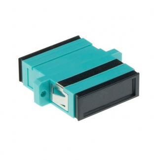 Glasvezel koppelstuk OM3 - SC naar SC (Duplex, Multimode), Computers en Software, Pc- en Netwerkkabels, Nieuw, Verzenden