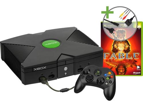 Microsoft Xbox Classic Starter Pack - Fable, Spelcomputers en Games, Spelcomputers | Xbox Original, Ophalen of Verzenden