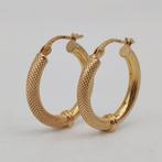 Zonder minimumprijs - UnoAErre - Hoepel oorbellen - 9 kt.