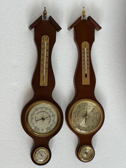 Banjo Barometer, Hygrometer , Thermometer - Barigo , Huger -, Antiek en Kunst, Curiosa en Brocante
