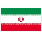 Gevelvlag/vlaggenmast vlag Iran 90 x 150 cm - Iran versier.., Ophalen of Verzenden, Nieuw