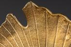 Handgemaakte serveerschaal WILDLIFE PEACOCK 40cm gouden, Huis en Inrichting, Ophalen of Verzenden, Nieuw