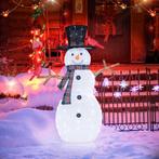 Kerstversiering - Sneeuwpop met verlichting - Kerstdecoratie, Verzenden, Zo goed als nieuw