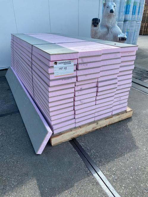 Restpartij!! Kantplank 10 mm grijs 250x3000 mm | MP49, Doe-het-zelf en Verbouw, Isolatie en Afdichting, 4 tot 8 cm, 15 m² of meer