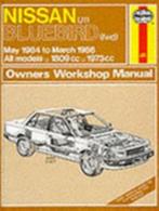 Nissan Bluebird Owners Workshop Manual, Nieuw, Verzenden