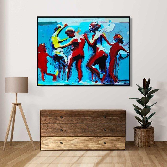 Daniel Henciu (1976) - Between two breaths, Antiek en Kunst, Kunst | Schilderijen | Modern