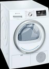 SIEMENS WT45N200GB Condensdroger - Wit DHZ1597359, Witgoed en Apparatuur, Wasdrogers, Overige typen, Gebruikt, Anti-kreukfase