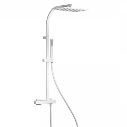 Regendoucheset Tres Slim Exclusive Opbouw Mengkraan met, Doe-het-zelf en Verbouw, Sanitair, Kraan, Nieuw, Ophalen of Verzenden