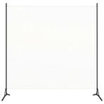 VidaXL kamerscherm met 1 paneel, wit, 175 x 180 cm, Ophalen, Nieuw