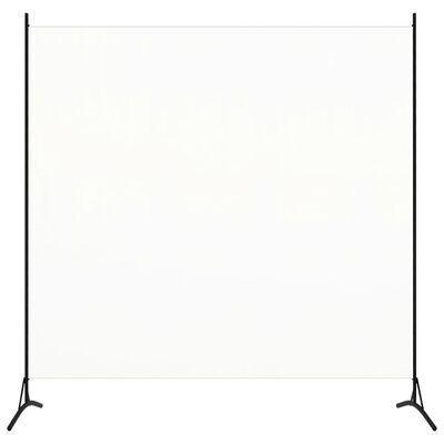 VidaXL kamerscherm met 1 paneel, wit, 175 x 180 cm, Diversen, Overige Diversen, Ophalen