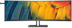 45 Philips 45B1U6900CH/00 Curved/DQHD/DP/2xHDMI (Monitoren), Ophalen of Verzenden, Nieuw