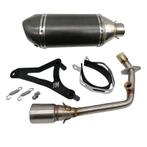 JM Tuning Uitlaat voor 4T 2V - 4T 3V (iGet Euro4 &amp;, Fietsen en Brommers, Brommeronderdelen | Scooters, Ophalen of Verzenden