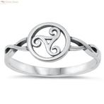 keltische tribal ring 925 zilver, Sieraden, Tassen en Uiterlijk, Ringen, Nieuw, Zilver, Zilver, Verzenden