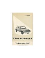 1974 - 1978 VOLKSWAGEN GOLF BENZINE VRAAGBAAK NEDERLANDS