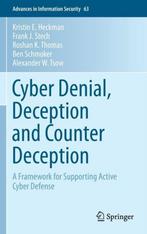 9783319251318 Cyber Denial, Deception and Counter Decepti..., Boeken, Verzenden, Zo goed als nieuw, Kristin E. Heckman