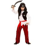 Piraat Kostuum Rood Wit Jongen, Nieuw, Verzenden