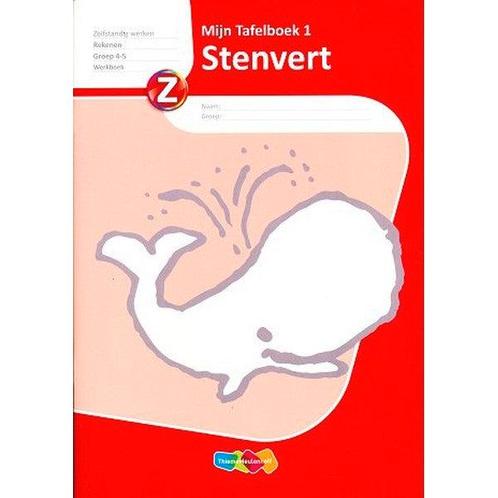 Stenvert Mijn tafelboek 1 groep 4/5 (per stuk), Boeken, Schoolboeken, Nieuw, Verzenden