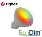 EcoDim LED GU10 2700K-6500K + RGB Ø5cm | ZigBee, Ophalen of Verzenden, Nieuw