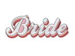 Strijk Embleem Bride 22cm, Verzenden, Nieuw