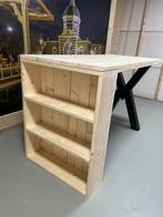 Steigerhouten Bartafel Deluxe, Ophalen of Verzenden, Nieuw, Vijf personen of meer, Industrieel