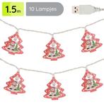 Kerstverlichting Kerstboom en Sneeuwpop - 1.5m - 10 Lichtjes, Diversen, Kerst, Verzenden, Nieuw