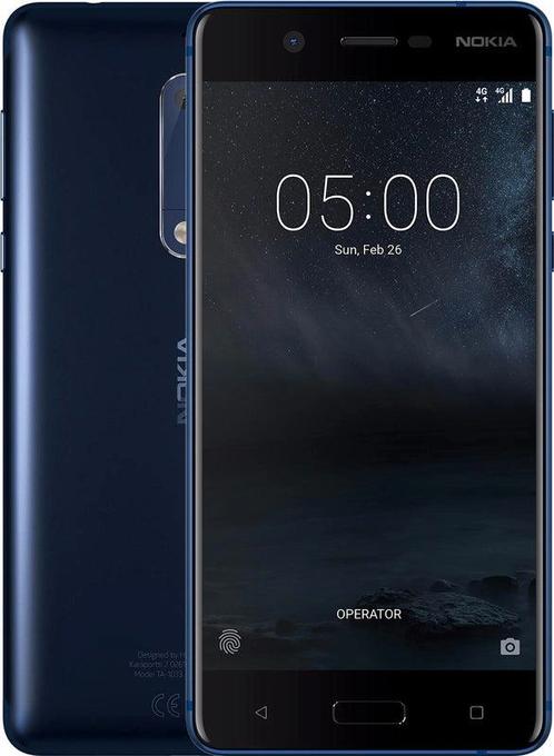 Nokia 5 - 16GB - Zwart/Blauw, Telecommunicatie, Mobiele telefoons | Overige merken, Gebruikt, Ophalen of Verzenden