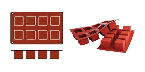 Bak/pudding vorm Cubes 50x50mm, Zakelijke goederen, Horeca | Keukenapparatuur, Nieuw in verpakking, Verzenden