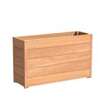 Hardhouten plantenbak Sevilla 120x40x71,3cm - Met bodem, Tuin en Terras, Bloembakken en Plantenbakken, 100 cm of meer, Nieuw, 60 cm of meer