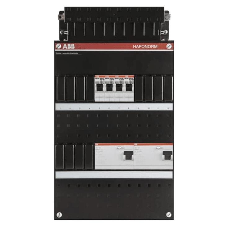 ABB uitbreidingsgroepenkast 3 fase 2 aardlekschakelaar 4, Doe-het-zelf en Verbouw, Elektra en Kabels, Ophalen of Verzenden