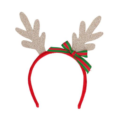 Tiara Golden reindeer, Hobby en Vrije tijd, Feestartikelen, Nieuw, Verzenden