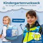 2dekans | REISERACKER Kinderrugtas Adventure blauw, Sieraden, Tassen en Uiterlijk, Tassen | Rugtassen, Ophalen of Verzenden, Zo goed als nieuw