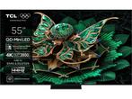 TCL 55Q7C - Ultra HD TV - QLED Mini LED 4K HDR - Zwart, Verzenden, Zo goed als nieuw
