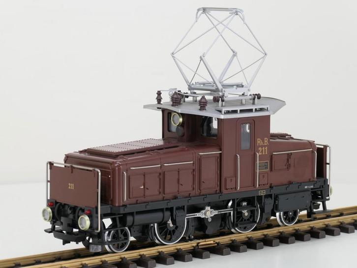 LGB 24440 RhB E-Lok Gem 2/4 rotbraun, Digital,Sound, Ener..., Hobby en Vrije tijd, Modeltreinen | Overige schalen, Overige typen