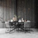 *WOONWINKEL* DTP Home Timeless Black Eettafel Zwart Teak Met, Huis en Inrichting, Tafels | Eettafels, Nieuw, Verzenden