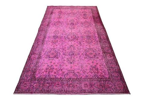 Roze vintage - geen minimumprijs - Vloerkleed - 210 cm - 116, Huis en Inrichting, Stoffering | Tapijten en Kleden