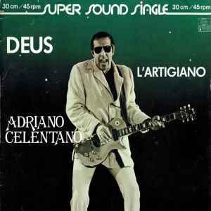 12 inch gebruikt - Adriano Celentano - Deus (Germany, 1981), Cd's en Dvd's, Vinyl Singles, Zo goed als nieuw, Verzenden