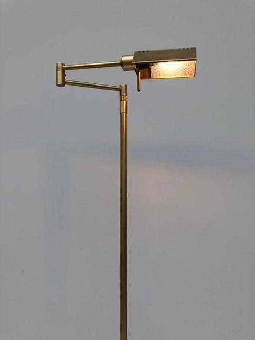 Holtkötter Leuchten - Vloerlamp om te lezen - Messing, Antiek en Kunst, Curiosa en Brocante