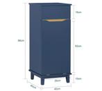 Waskast met uitklapbare waszak en lade smalle wasmand, Huis en Inrichting, Verzenden, Nieuw