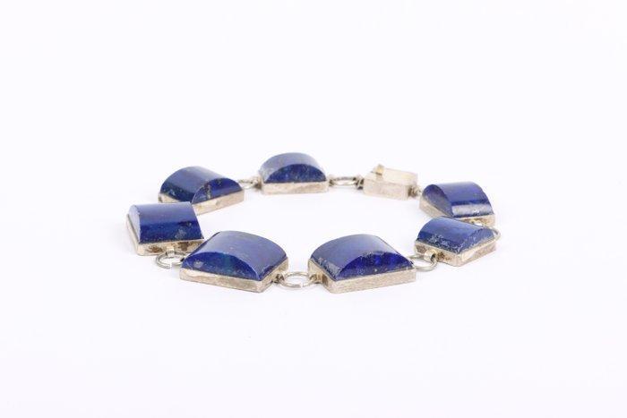 Zonder Minimumprijs - Armband Zilver Lapis lazuli - Top, Sieraden, Tassen en Uiterlijk, Armbanden