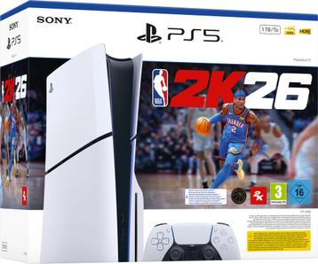 Sony PlayStation 5 Slim Disc Version Pack-NBA 2K26 beschikbaar voor biedingen