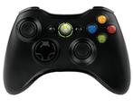 Microsoft Xbox 360 Controller Wireless Zwart, Ophalen of Verzenden, Zo goed als nieuw