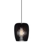 Zwarte hanglamp hout, Tribeca, Huis en Inrichting, Lampen | Hanglampen, Nieuw, Ophalen of Verzenden, Hout, Basis