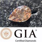 1 pcs Diamant  (Natuurlijk gekleurd)  - 0.49 ct - Peer -, Nieuw