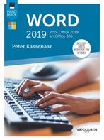 Handboek  -   Handboek Word 2019 9789463560610, Gelezen, Peter Kassenaar, Verzenden
