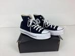 Veiling - Converse Sneakers Zwart Maat 37,5, Nieuw